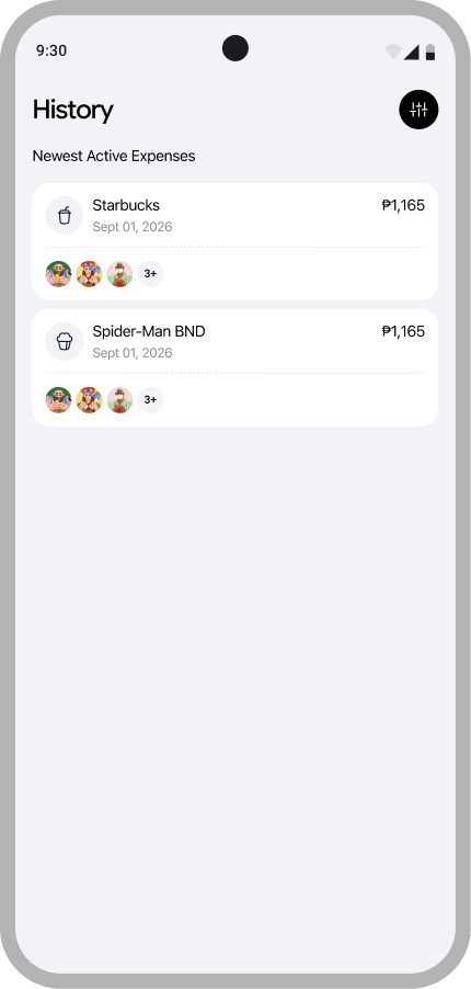 The expense history in Zius